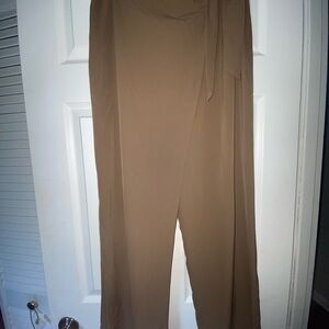 HALARA Tan Wide Leg Women's Pants